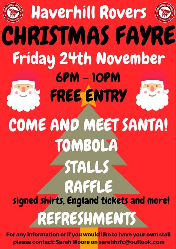 Haverhill Rovers Christmas Fayre