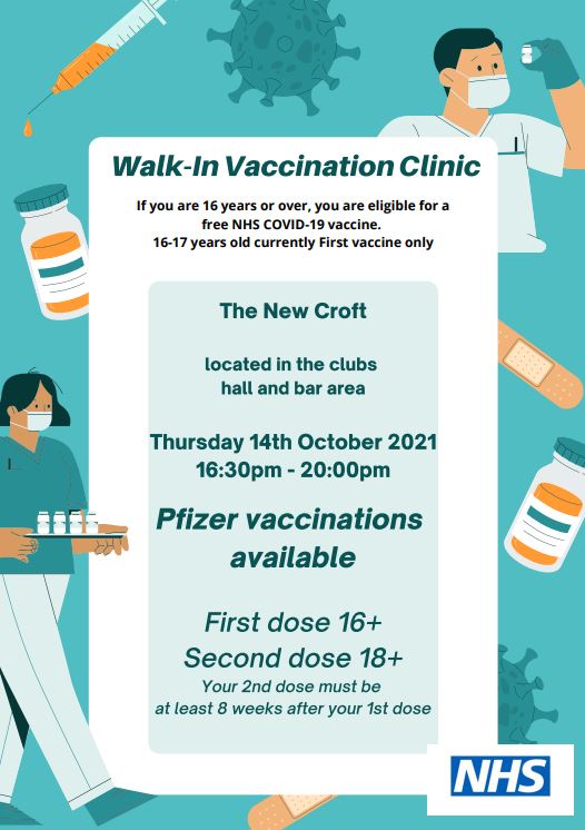Walk-In Vaccine Centre @ The New Croft