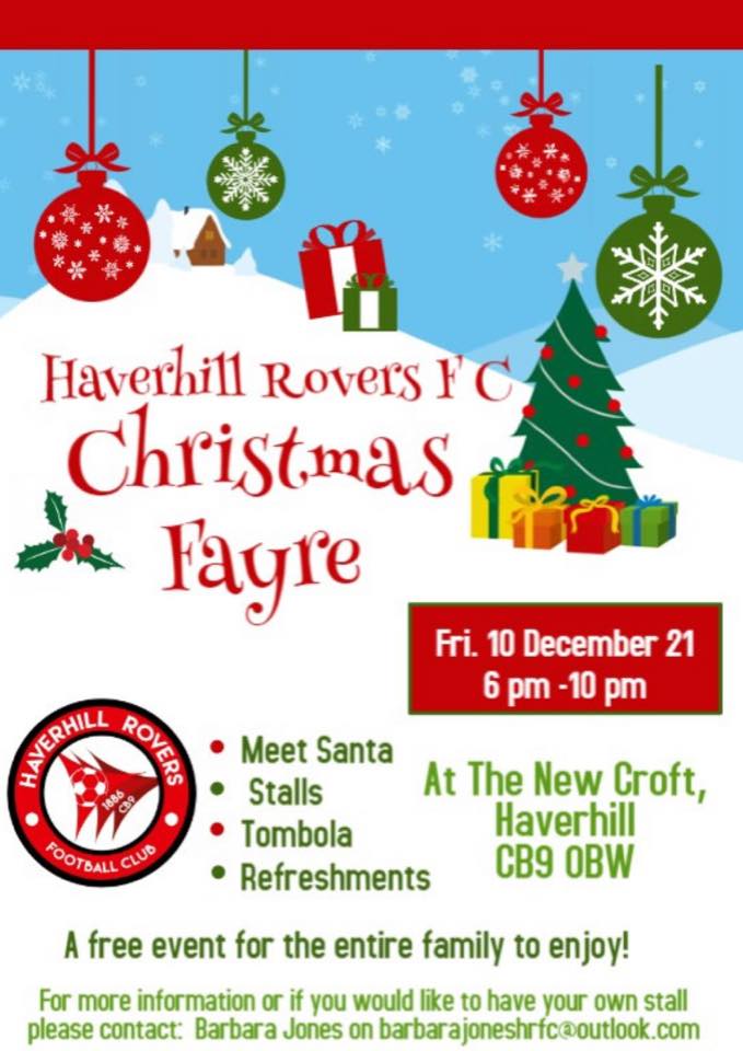 Haverhill Rovers Christmas Fayre