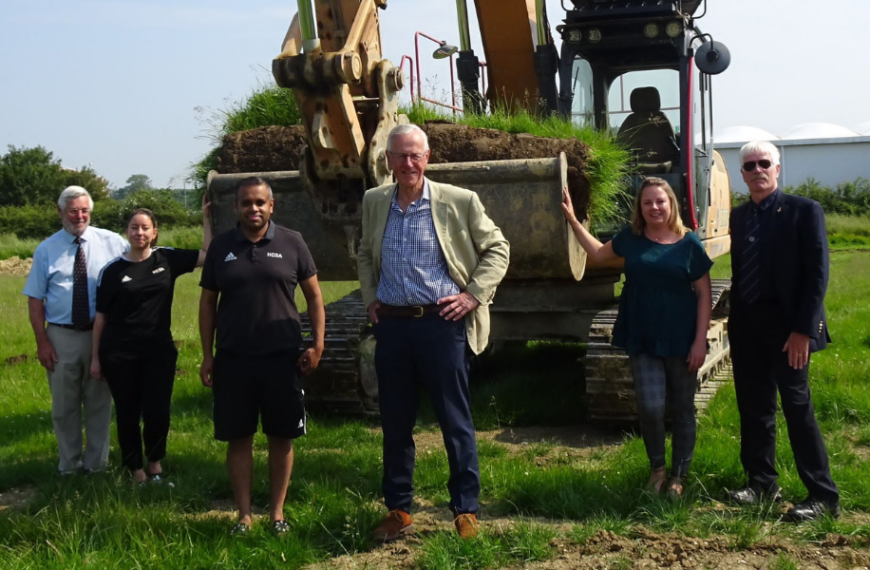 Breaking ground at The New Croft