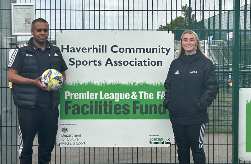 Funding confirmed to revamp football facilities