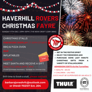 UPDATED CHRISTMAS FAYRE POSTER 2023